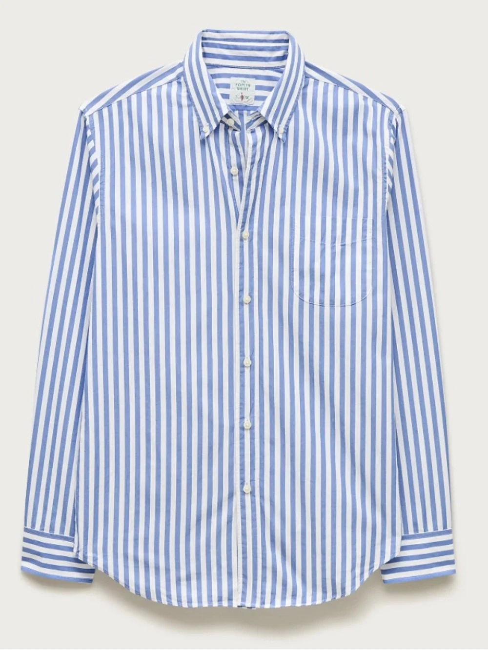 J crew Poplin shirt with button-down collar